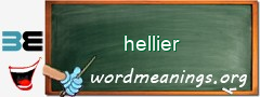 WordMeaning blackboard for hellier